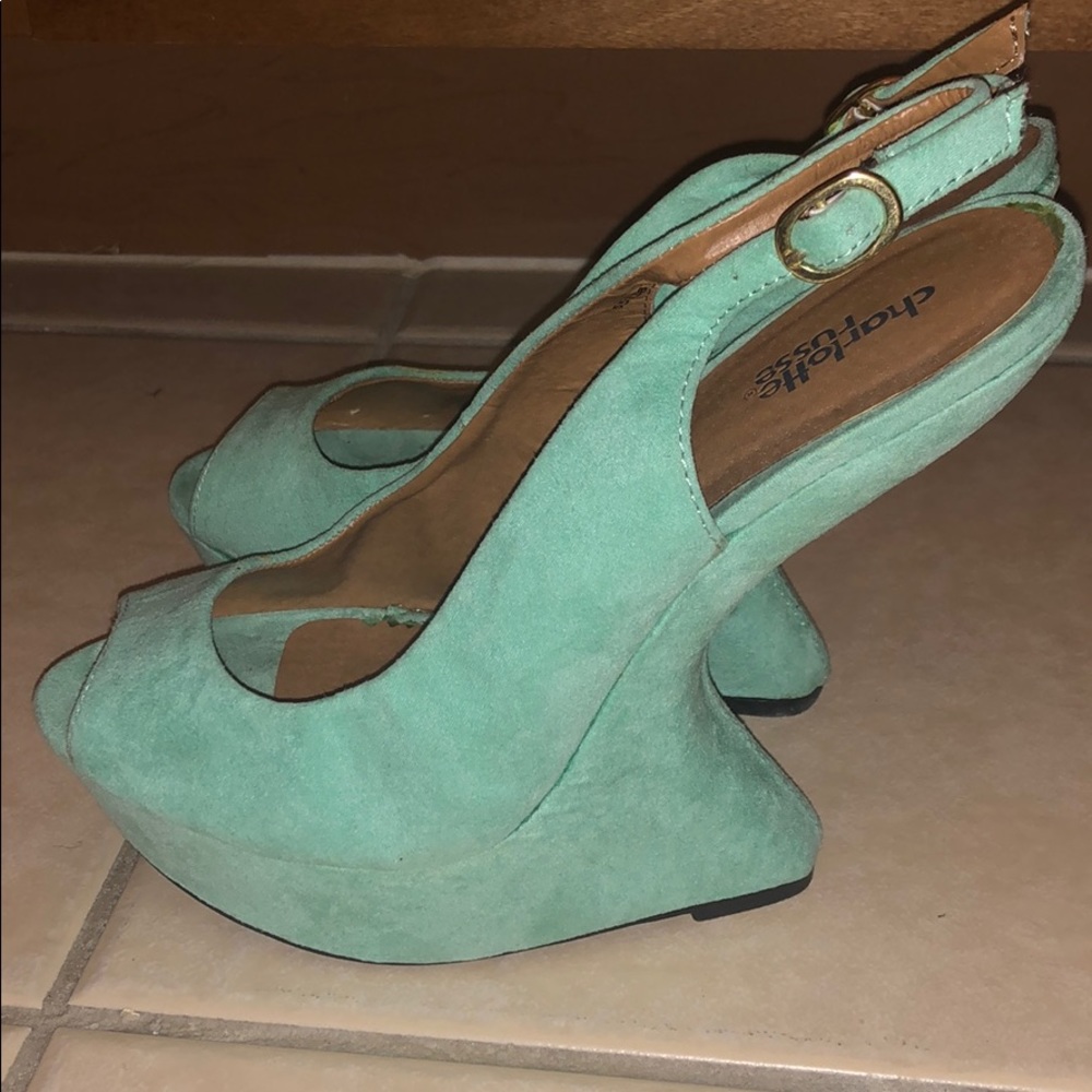 Unique Charlotte Russe Suede Heels